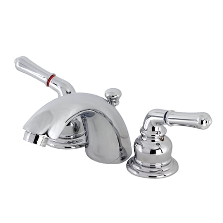 Kingston Brass KB951B Mini-Widespread Bathroom Faucet, Polished Chrome KB951B